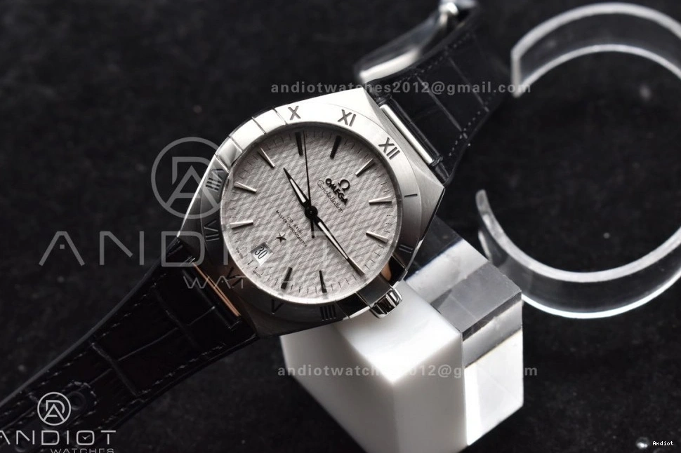 Edition on Black Super Constellation 1:1 Gummy Strap SS Clone Best VSF Dial Gray A8900 1226